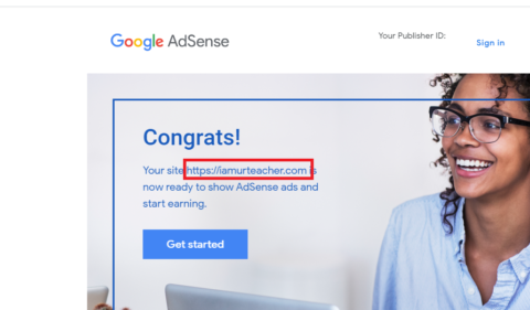 google adsense email after approval